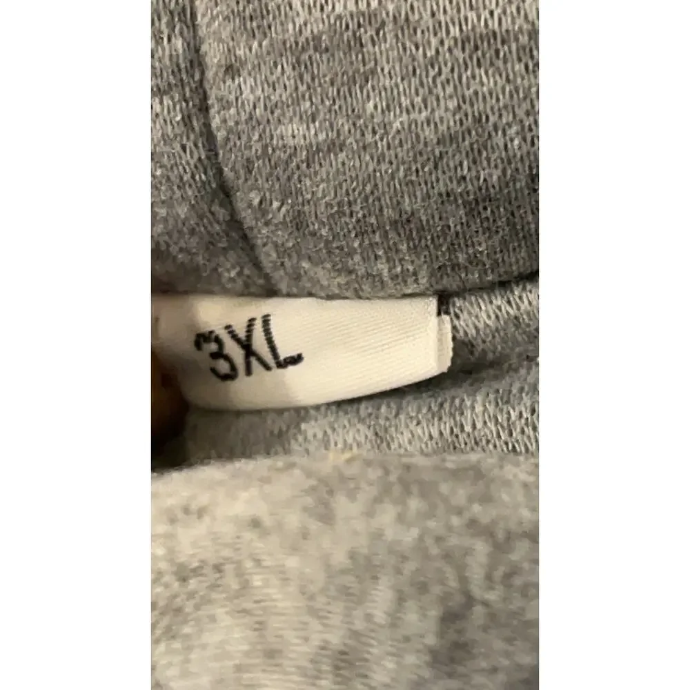 I Love New York City NYC Dog Hoodie Pet Clothes Heather Gray Size 3XL